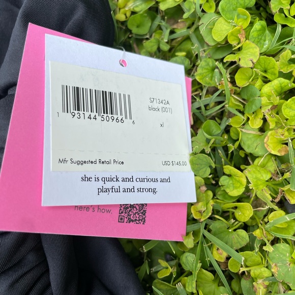 Kate Spade ♠️ Plunging Halter One Piece Swimsuit - Picture 6 of 12